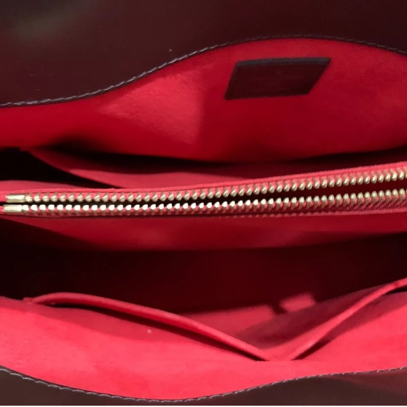 LUIS VUITTON RIVOLI DAMIER EBENE MM TOTE HANDBAG AUTHENTIC PRE-OWNED - Picture 5 of 6